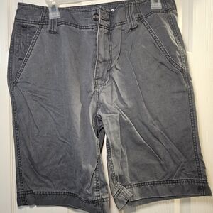 Mossimo Supply Co. Charcoal Flat Front Shorts